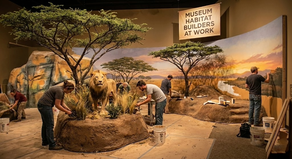 Desert & Grassland Environments - Custom wildlife habitat construction by Epic Journey Design